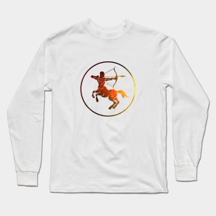 Sagittarius Design Long Sleeve T-Shirt